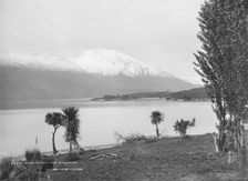 Mount Crichton (sic), Lake Wakatipu, 1886. Creator: Burton Brothers