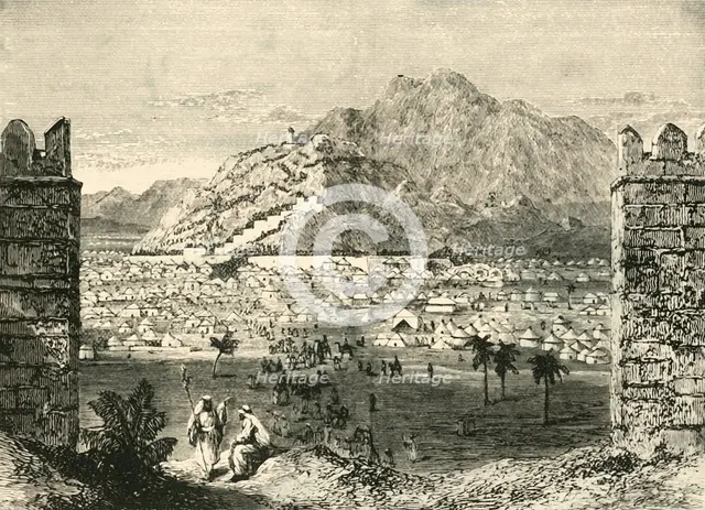 'Mount Arafat, near Mecca', 1890.   Creator: Unknown.