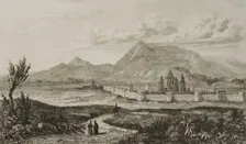 Mount Ararat, Armenia, 1838. Creator: Augustin François Lemaitre