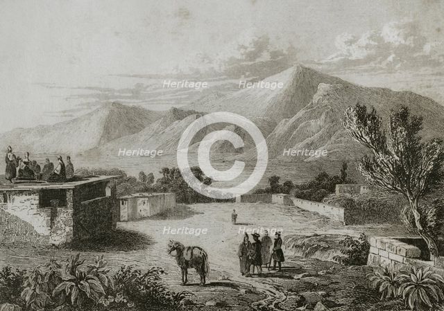 Mount Ararat, Armenia, 1838.  Creator: Unknown.
