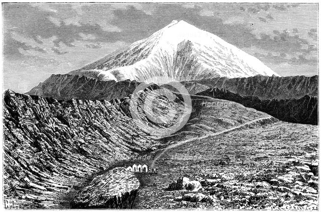 Mount Ararat, Turkey, 19th century. Artist: Barrant