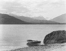 Mount Aspiring (9,975 feet) Lake Wanaka. Creator: Muir & Moodie