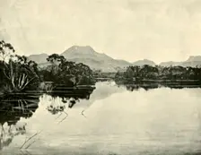 Mount Gould, Du Cane Range, Narcissus River, Lake St. Clair 1901. Creator: Unknown