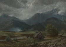 Mount Giewont, 1870. Creator: Aleksander Kotsis