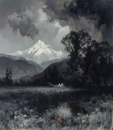 Mount Grohman, date unknown. Creator: Thomas Moran