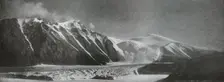 Mount England and the New Glacier c1911, (1913). Artist: Frank Debenham