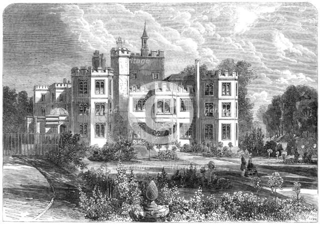 Mount Edgcumbe, visited by Their Royal Highnesses the Prince and Princess of Wales, 1865. Creator: Unknown.