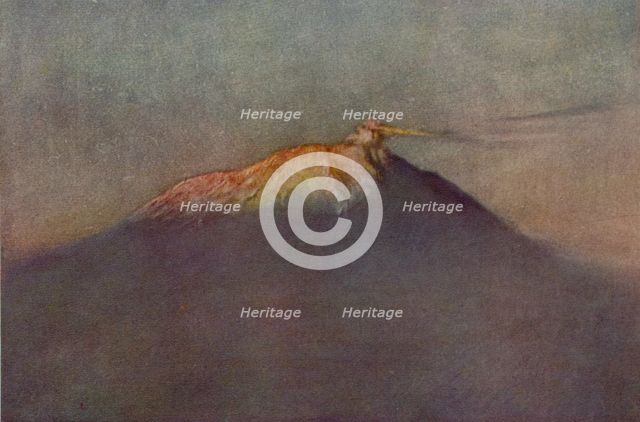 'Mount Erebus', 1911, (1913). Artist: Edward Wilson.