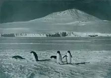 Mount Erebus c1911, (1913). Artist: Herbert Ponting