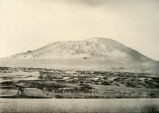 Mount Erebus...The Old Crater on the Left c1908, (1909)
