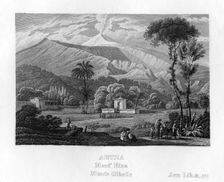 Mount Etna, Sicily, Italy, c1833. Creator: Unknown
