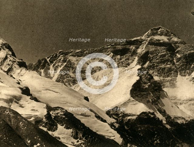 'Mount Everest from the Base Camp', c1918-c1939. Creator: Unknown.