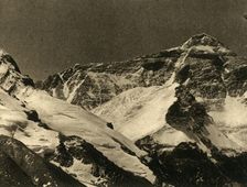 Mount Everest from the Base Camp c1918-c1939. Creator: Unknown