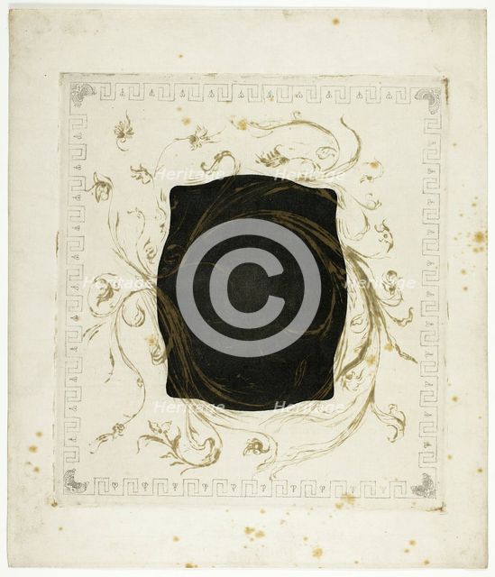 Mount for Anemonies, 1897-99. Creator: Theodore Roussel.