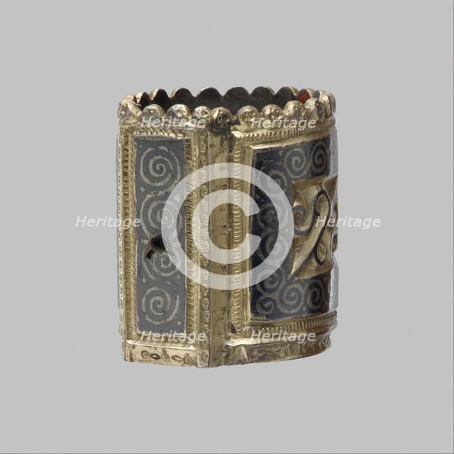 Mount for Spear Shaft, Late Roman, ca. 400. Creator: Unknown.