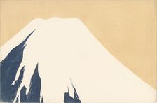 Mount Fuji. From the series "A World of Things (Momoyogusa)", 1909-1910. Creator: Sekka, Kamisaka (1866-1942)