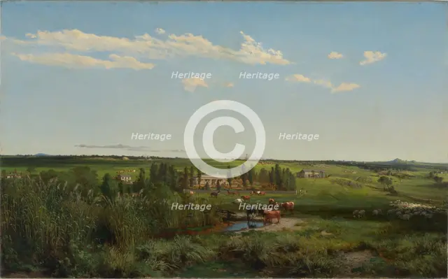 Mount Fyans homestead, 1869. Artist: Buvelot, Louis (1814-1888)