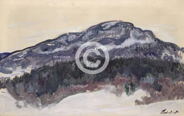 Mount Kolsaas, 1895.