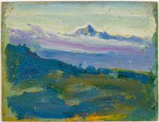 Mount Kenya, 1909. Creator: Akseli Gallen-Kallela