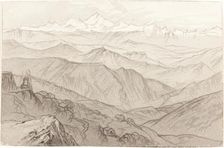 Mount Kinchinjunga (All Things Fair), 1874. Creator: Edward Lear