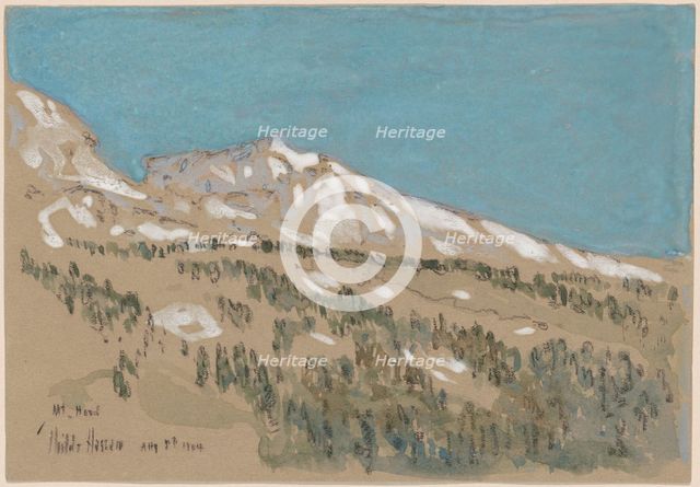 Mount Hood, Oregon, 1904. Creator: Frederick Childe Hassam.