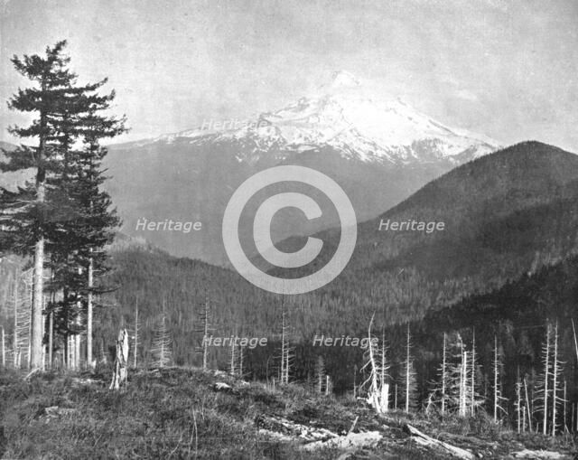 Mount Hood, Oregon, USA, c1900.  Creator: Unknown.