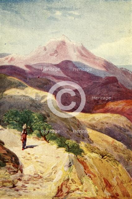 'Mount Hermon - Matt. xvii. 1, 2', c1924. Creators: James Clark, Henry A Harper.