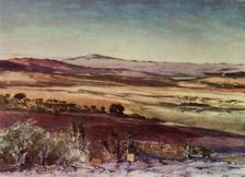 Mount Hermon from the slopes of Tabor 1902. Creator: John Fulleylove