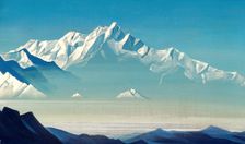 Mount of Five Treasures (Two Worlds) 1933. Artist: Nicholas Roerich