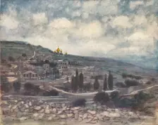 Mount of Olives 1903. Artist: Mortimer L Menpes