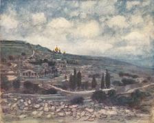 Mount of Olives 1903. Artist: Mortimer L Menpes
