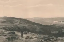 Mount of Olives & Valley of Jehoshaphat 1871. Artist: D Mitchell