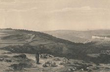 Mount of Olives & Valley of Jehoshaphat 1871. Artist: D Mitchell