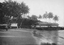 Mount Lavinia Hotel and Bathing Pavilion c1890, (1910). Artist: Alfred William Amandus Plate
