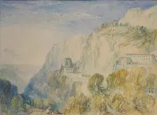 Mount Lebanon and the Convent of St Antonio, c1832-1834. Artist: JMW Turner