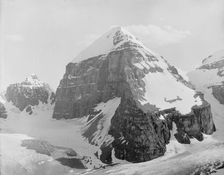 Mount Lefroy & the Mitre, Alberta, Canada, between 1900 and 1910. Creator: Unknown