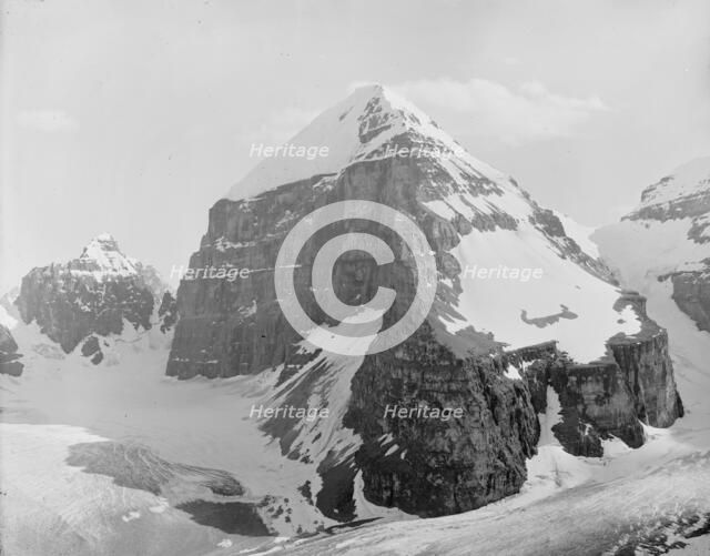 Mount Lefroy & the Mitre, Alberta, Canada, between 1900 and 1910. Creator: Unknown.