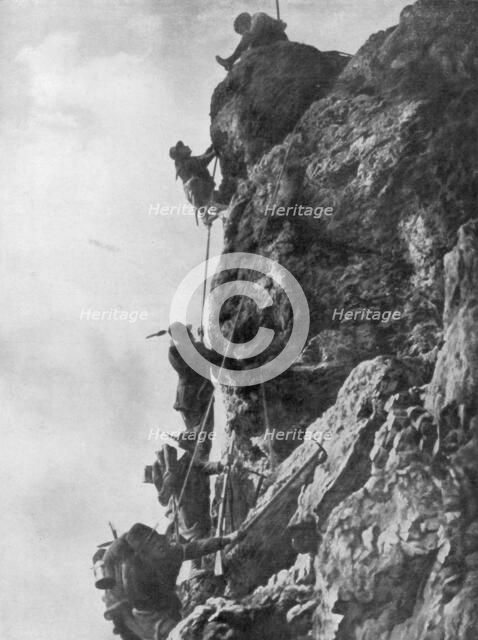 Mount Nero, Karst plateau, Second Battle of the Isonzo, World War I, 1915. Artist: Unknown