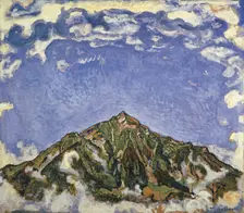 Mount Niesen Seen from Heustrich, 1910
