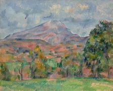 Mount Sainte-Victoire, 1888-1890. Creator: Cézanne, Paul (1839-1906)