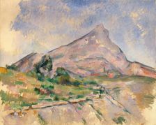 Mount Sainte-Victoire, 1897. Creator: Paul Cezanne