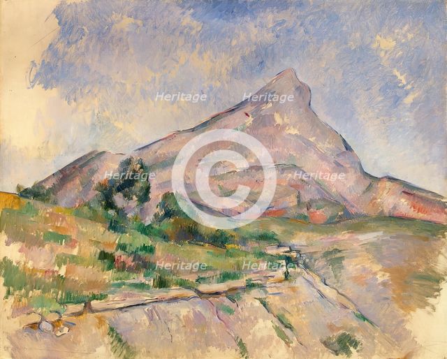 Mount Sainte-Victoire, 1897. Creator: Paul Cezanne.