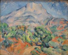 Mount Sainte-Victoire, 1900. Creator: Paul Cezanne