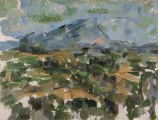 Mount Sainte-Victoire, 1902-1905. Creator: Cézanne, Paul (1839-1906)