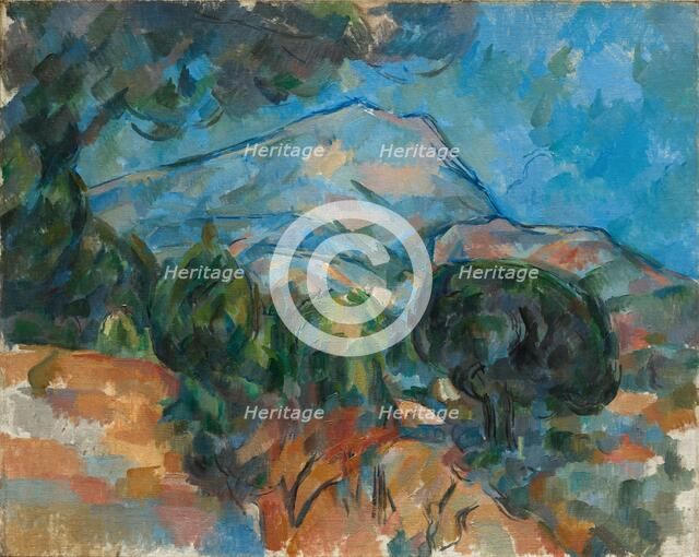 Mount Sainte-Victoire, c. 1904. Creator: Paul Cézanne (French, 1839-1906).