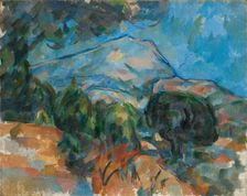 Mount Sainte-Victoire, c. 1904. Creator: Paul Cézanne (French, 1839-1906)
