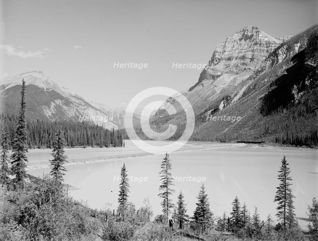 Mount Stephen & Wapta River, Canada, between 1900 and 1910. Creator: Unknown.