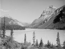 Mount Stephen & Wapta River, Canada, between 1900 and 1910. Creator: Unknown