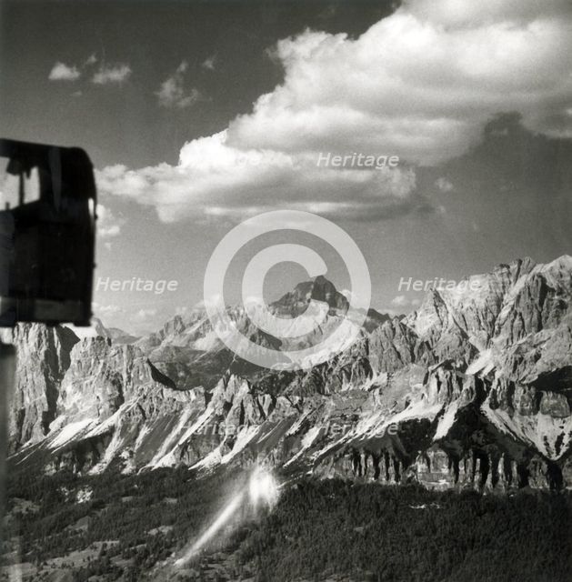 Mount Pomagagnon near Cortina, Dolomites, Italy, c1955.  Creator: Arthur Charles Kirby Ware.