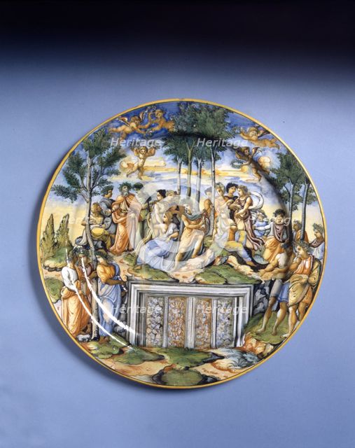 Mount Parnassus, 1600. Creator: Unknown.
